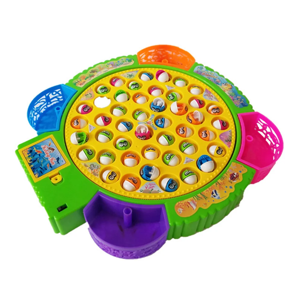 1 Set Large 45pcs Fish Baby Music Fishing Game Children Fishing Games Educational Toys for Kids (Without Battery)
1 Set Large 45pcs Fish Baby Music Fishing Game Children Fishing Games Educational Toys for Kids (Without Battery)