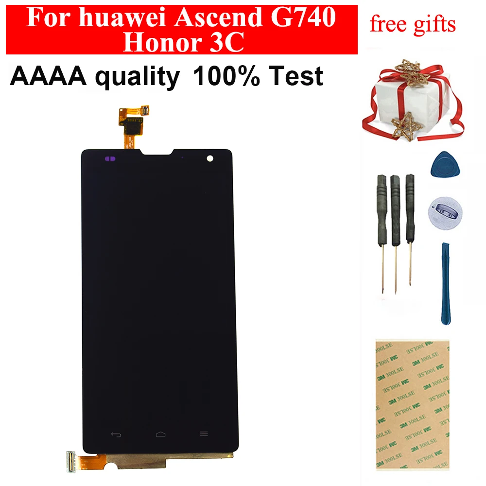 Сенсорный экран для huawei Ascend G740 Honor 3C, сенсорная панель, стекло + ЖК-дисплей, экран монитора, панель в сборе
Сенсорный экран для huawei Ascend G740 Honor 3C, сенсорная панель, стекло + ЖК-дисплей, экран монитора, панель в сборе