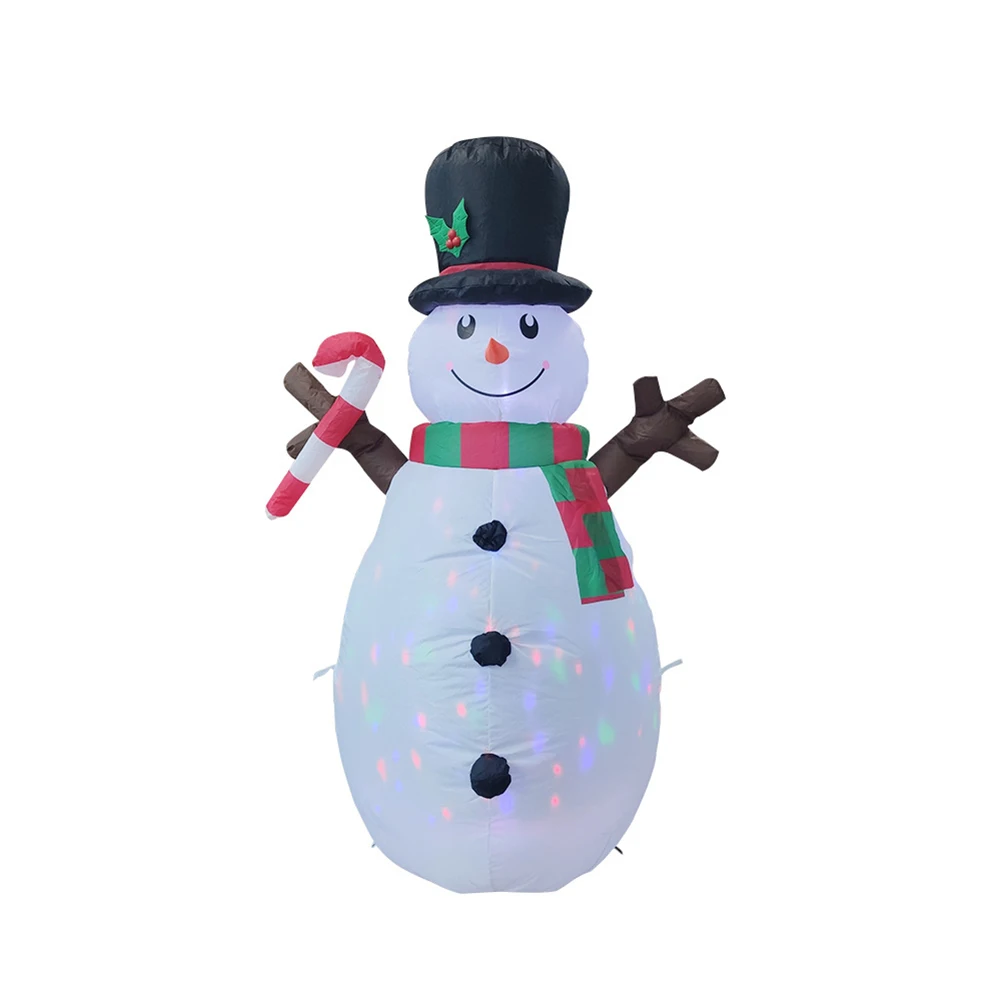 1.6m Christmas Inflatable Snowman With Rotating LED Lights Luminous Decoration Decor Dog Doll Set For Indoor Outdoor Yard Garden
1.6m Christmas Inflatable Snowman With Rotating LED Lights Luminous Decoration Decor Dog Doll Set For Indoor Outdoor Yard Garden