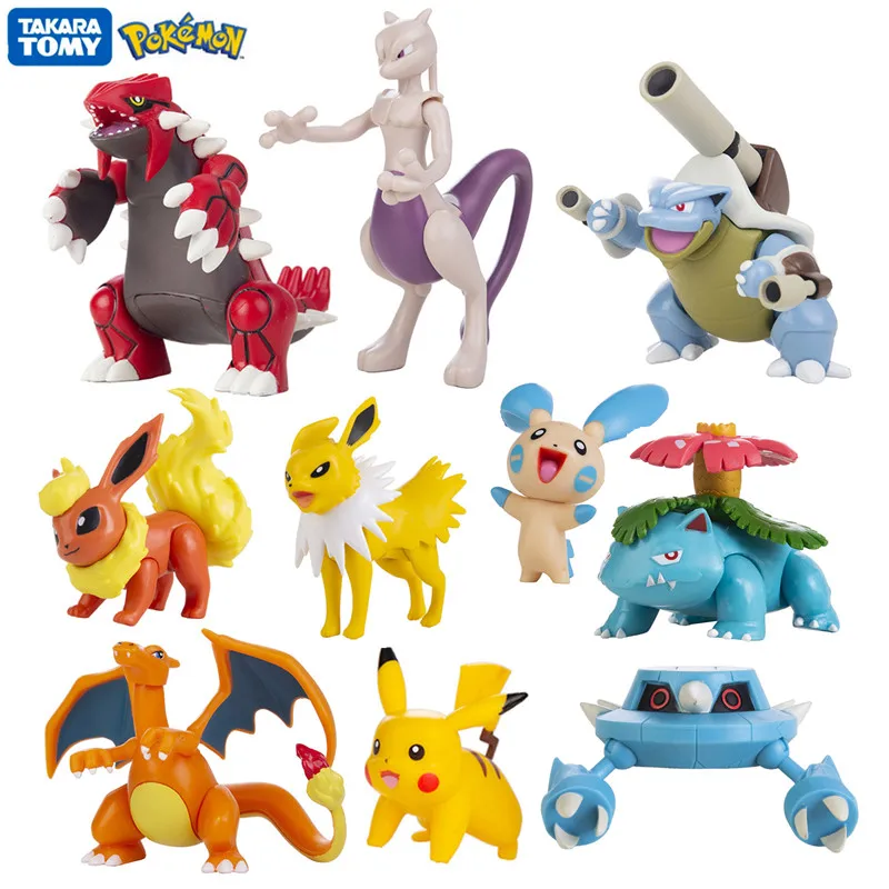 15 Styles 5-13Cm Pokemon Movable Limbs Head and Tail Pikachu Charmander Mewtwo Collection Action Figure Model Toys Kids Gifts
15 Styles 5-13Cm Pokemon Movable Limbs Head and Tail Pikachu Charmander Mewtwo Collection Action Figure Model Toys Kids Gifts