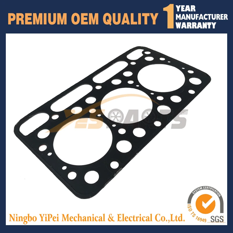 Cylinder Head Gasket For Kubota D1302 D1302A Engine KH11H KH60 Tractor 
Cylinder Head Gasket For Kubota D1302 D1302A Engine KH11H KH60 Tractor
