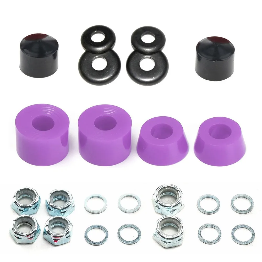 Skateboards Shock Suit Kit 90a Hard Longboard Pivot Tube Accessories Cups Universal Truck Rebuild Set Pivot Cups Axle Nuts
Skateboards Shock Suit Kit 90a Hard Longboard Pivot Tube Accessories Cups Universal Truck Rebuild Set Pivot Cups Axle Nuts