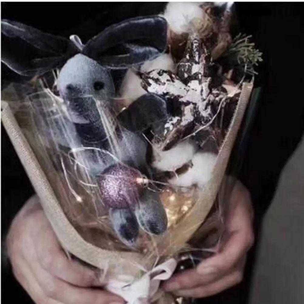 Wishing Rabbit Toy Plush Pendant Plush Rabbit Doll Suede Fabric PP Cotton Filling Handmade Multi-color Optional 18*10cm/7.09*3.9 
Wishing Rabbit Toy Plush Pendant Plush Rabbit Doll Suede Fabric PP Cotton Filling Handmade Multi-color Optional 18*10cm/7.09*3.9