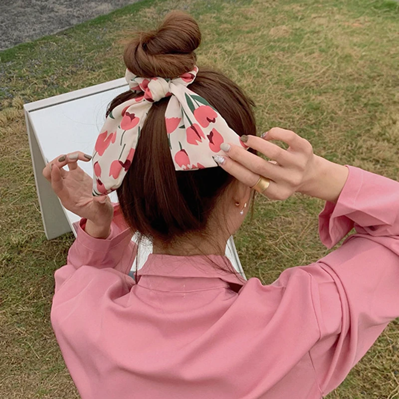 Women Hair Bands Girls Hair Scrunchies Cute Tulips Chiffon Hair Ties Ponytail Holder Headwear Hair Accessories Elastic Hair Band
Women Hair Bands Girls Hair Scrunchies Cute Tulips Chiffon Hair Ties Ponytail Holder Headwear Hair Accessories Elastic Hair Band