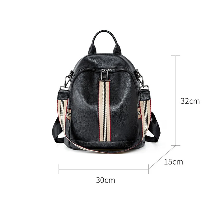 New Genuine Leather Women's Backpacks High Quality Shoulder Bags for Woman 2021 Large Brand Female Handbag Black Travel Mochila
New Genuine Leather Women's Backpacks High Quality Shoulder Bags for Woman 2021 Large Brand Female Handbag Black Travel Mochila