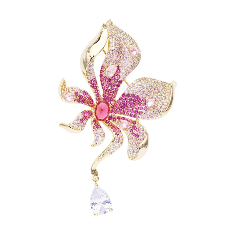 Flower Brooch Rhinestone Flower Brooch Colored Zircon Brooch Ladies Fashion Jewelry Jacket Brooch Accessories
Flower Brooch Rhinestone Flower Brooch Colored Zircon Brooch Ladies Fashion Jewelry Jacket Brooch Accessories