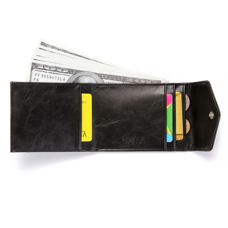 Men RFID Blocking Wallet Vintage PU Leather Purse Slim Coin Change Pocket M68C
Men RFID Blocking Wallet Vintage PU Leather Purse Slim Coin Change Pocket M68C