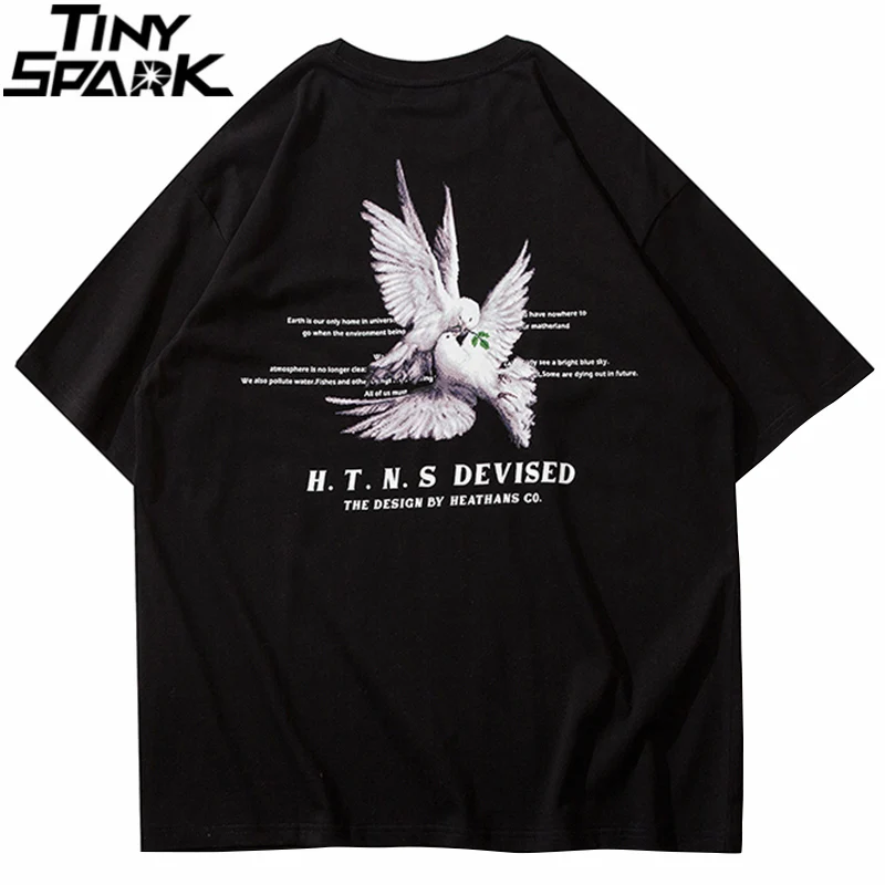 Men Streetwear Harajuku Tshirt Pigeon Letter Printed T Shirt 2021 Hip Hop Cotton Casual Summer Short Sleeve T-Shirt Tops Tees
Men Streetwear Harajuku Tshirt Pigeon Letter Printed T Shirt 2021 Hip Hop Cotton Casual Summer Short Sleeve T-Shirt Tops Tees