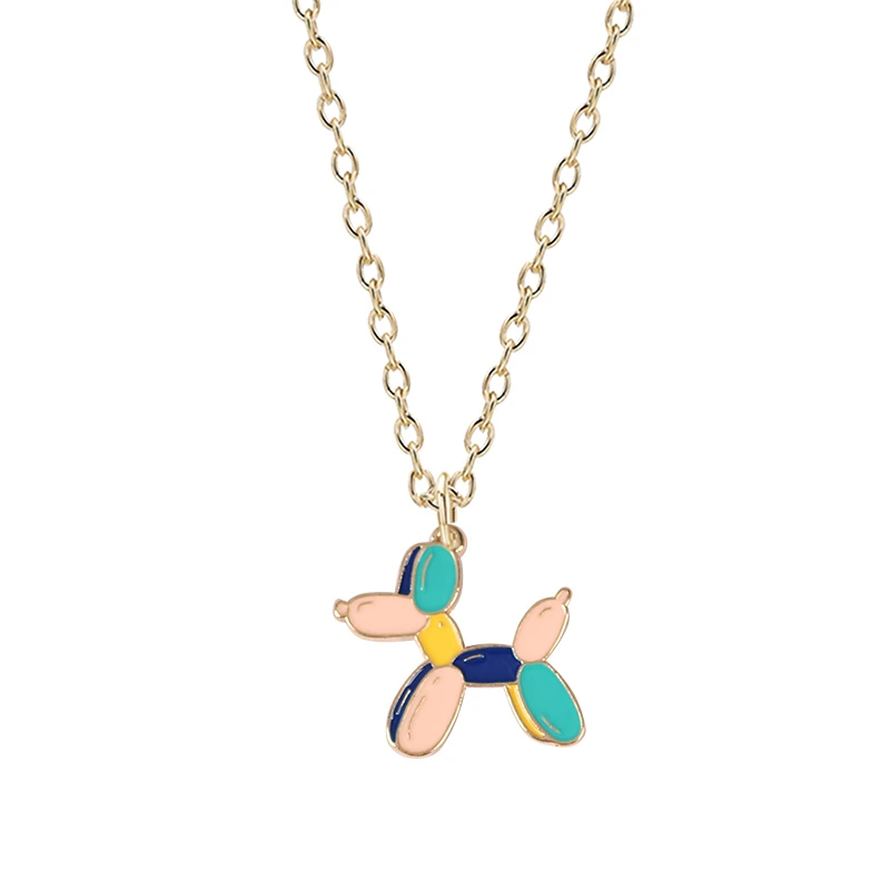 DIY Cute Bubble Dog Animal Pendant Choker Fashion Lady Necklace Alloy Metal Clavicle Chain Female Jewelry Gift 2020 New
DIY Cute Bubble Dog Animal Pendant Choker Fashion Lady Necklace Alloy Metal Clavicle Chain Female Jewelry Gift 2020 New