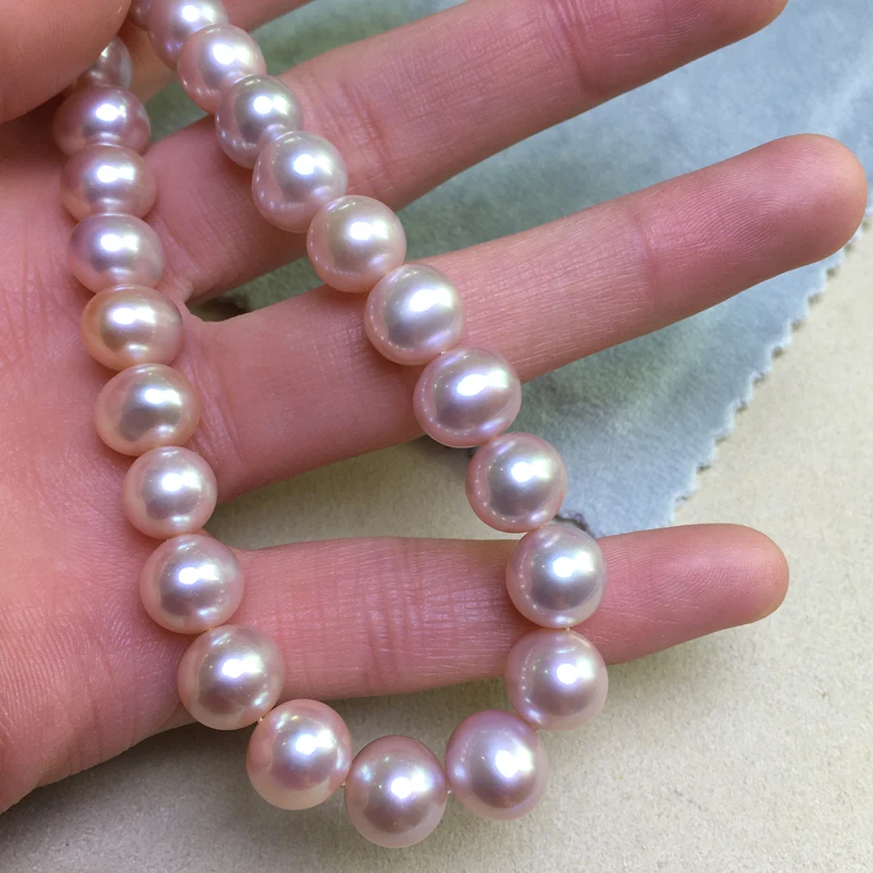 Freshwater Pearl necklace Round shape with Size 9-10mm perfect luster for Jewelry DIY loose pearl strands
Freshwater Pearl necklace Round shape with Size 9-10mm perfect luster for Jewelry DIY loose pearl strands