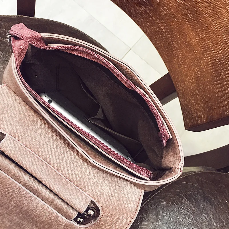 Solid Color 2021 New Version College Style Casual Backpack Backpack Female Wild Pu Leather Retro Student School Bag
Solid Color 2021 New Version College Style Casual Backpack Backpack Female Wild Pu Leather Retro Student School Bag