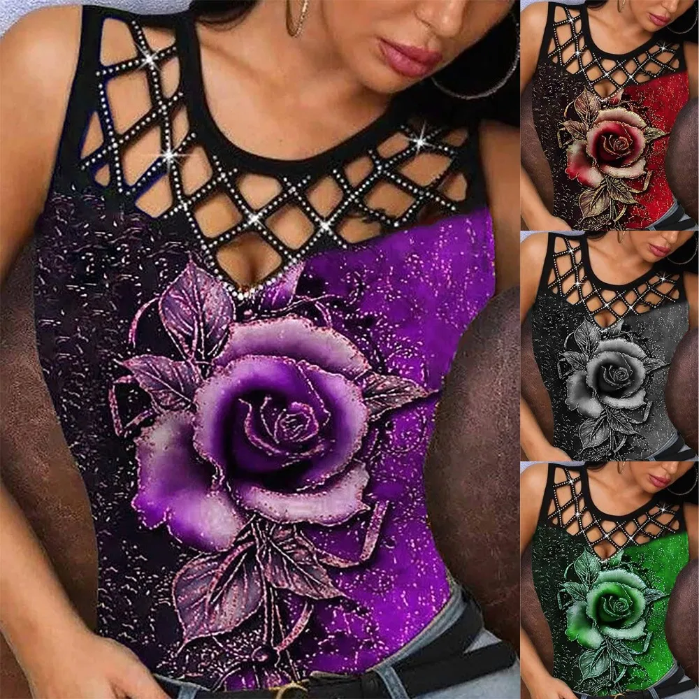 New Summer Lace Decoration V-neck Floral Printed Camisole T-shirt Plus Size Women's Casual Sleeveless Top Fashion Sexy Clothing
New Summer Lace Decoration V-neck Floral Printed Camisole T-shirt Plus Size Women's Casual Sleeveless Top Fashion Sexy Clothing