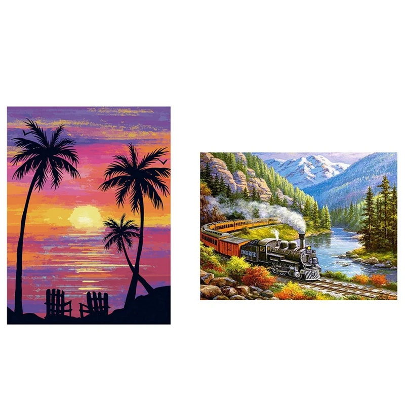 Train Station Diamond Painting Kits,Scenery Paint With Diamond & 5D DIY Diamond Painting Sunset Full Drill Diamond
Train Station Diamond Painting Kits,Scenery Paint With Diamond & 5D DIY Diamond Painting Sunset Full Drill Diamond