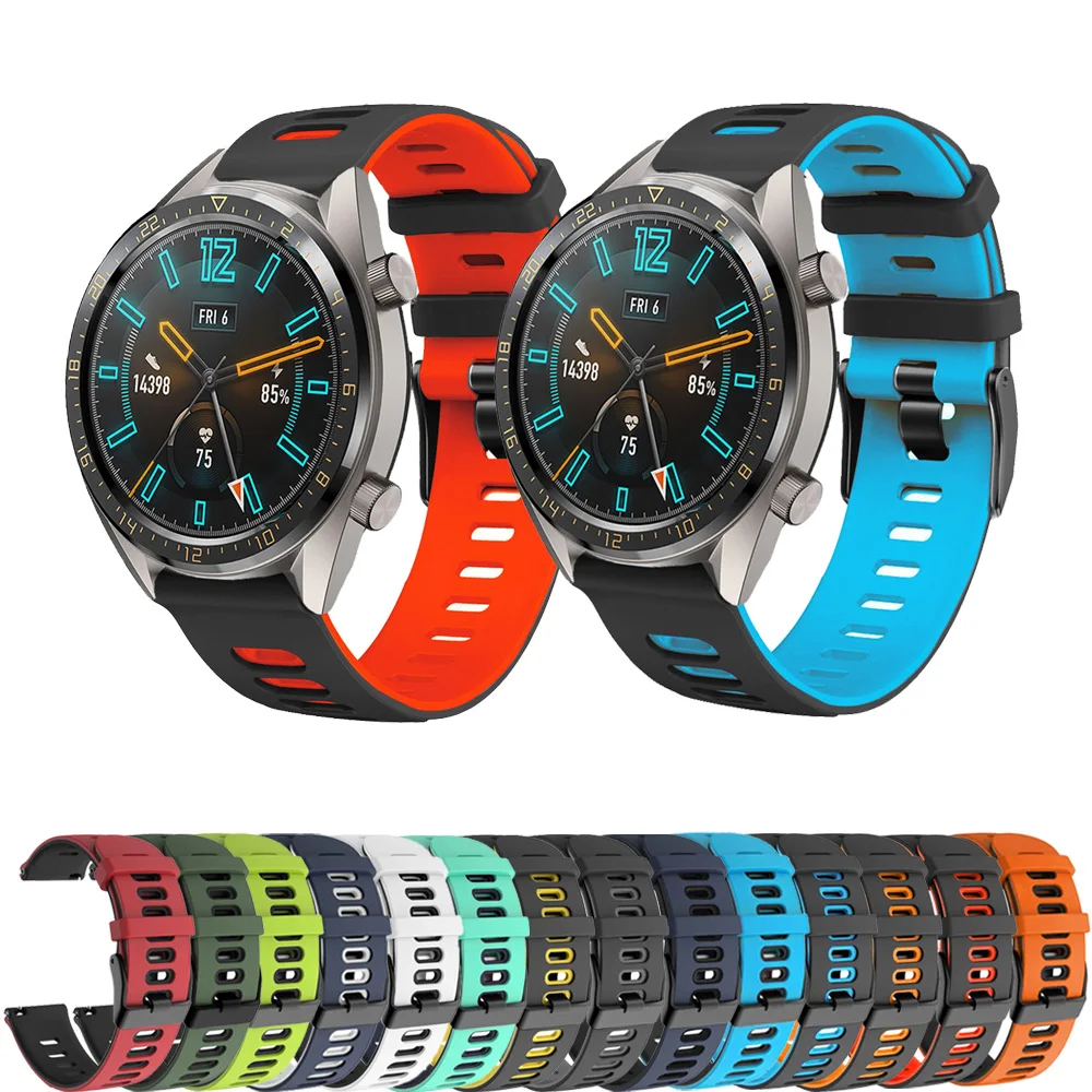 New 22mm Smart Wrist Band Strap Replacement For Huawei Watch 3/3 Pro/GT/GT2 46 Silicone Bracelet Accessories Easyfit Correa Belt
New 22mm Smart Wrist Band Strap Replacement For Huawei Watch 3/3 Pro/GT/GT2 46 Silicone Bracelet Accessories Easyfit Correa Belt