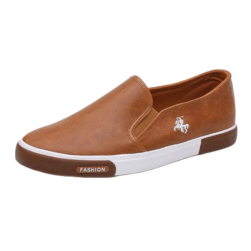 Casual Shoes Men Comfortable PU Leather Mens Loafers Handmade Design Flats Sneakers Men Slip On Lazy Driving Brand Men Shoes
Casual Shoes Men Comfortable PU Leather Mens Loafers Handmade Design Flats Sneakers Men Slip On Lazy Driving Brand Men Shoes