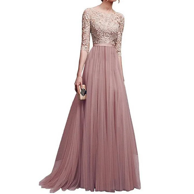 2020 Summer Long Sleeve Party Dress Patchwork Long Dress Lace Hollow Out Bodycon Elegant Wedding Women Dresses
2020 Summer Long Sleeve Party Dress Patchwork Long Dress Lace Hollow Out Bodycon Elegant Wedding Women Dresses