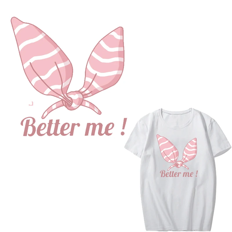 Iron on Transfer Pink Bowknot for Girl Clothing DIY T-shirt Dress Applique Heat Transfer Vinyl Letter Patch Stickers on Clothes
Iron on Transfer Pink Bowknot for Girl Clothing DIY T-shirt Dress Applique Heat Transfer Vinyl Letter Patch Stickers on Clothes