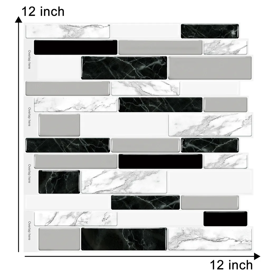 1*Wall Sticker :30.5*30.5cm 3D Se-lf Adhesive PET Paper Epoxy Kitchen Wall Tiles Bathroom Mosaic Epoxy Tile Sticker
1*Wall Sticker :30.5*30.5cm 3D Se-lf Adhesive PET Paper Epoxy Kitchen Wall Tiles Bathroom Mosaic Epoxy Tile Sticker