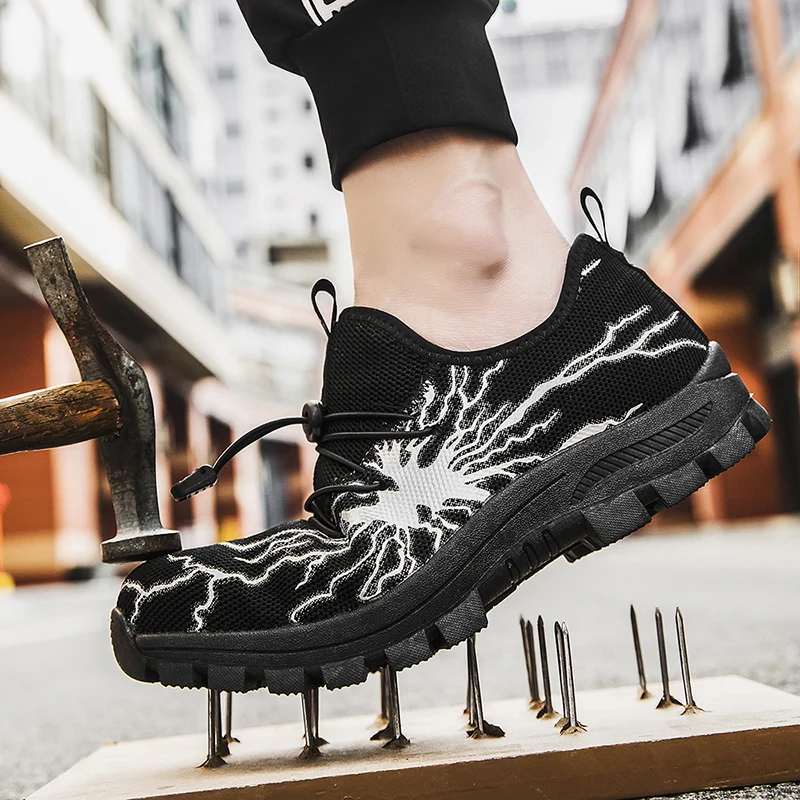 Male Indestructible Sneakers Anti-puncture Safety Men Anti-smash Work Boots Steel Toe Shoes Footwear 39-46
Male Indestructible Sneakers Anti-puncture Safety Men Anti-smash Work Boots Steel Toe Shoes Footwear 39-46