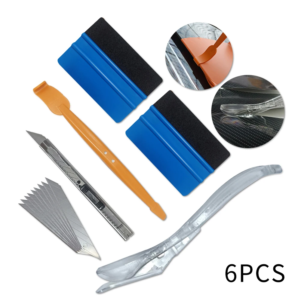 Vinyl Wrap Car Magnet Squeegee Tools Set Carbon Fiber Film Cutter Car Sticker Wrapping Window Tint Scraper Auto Accessories
Vinyl Wrap Car Magnet Squeegee Tools Set Carbon Fiber Film Cutter Car Sticker Wrapping Window Tint Scraper Auto Accessories