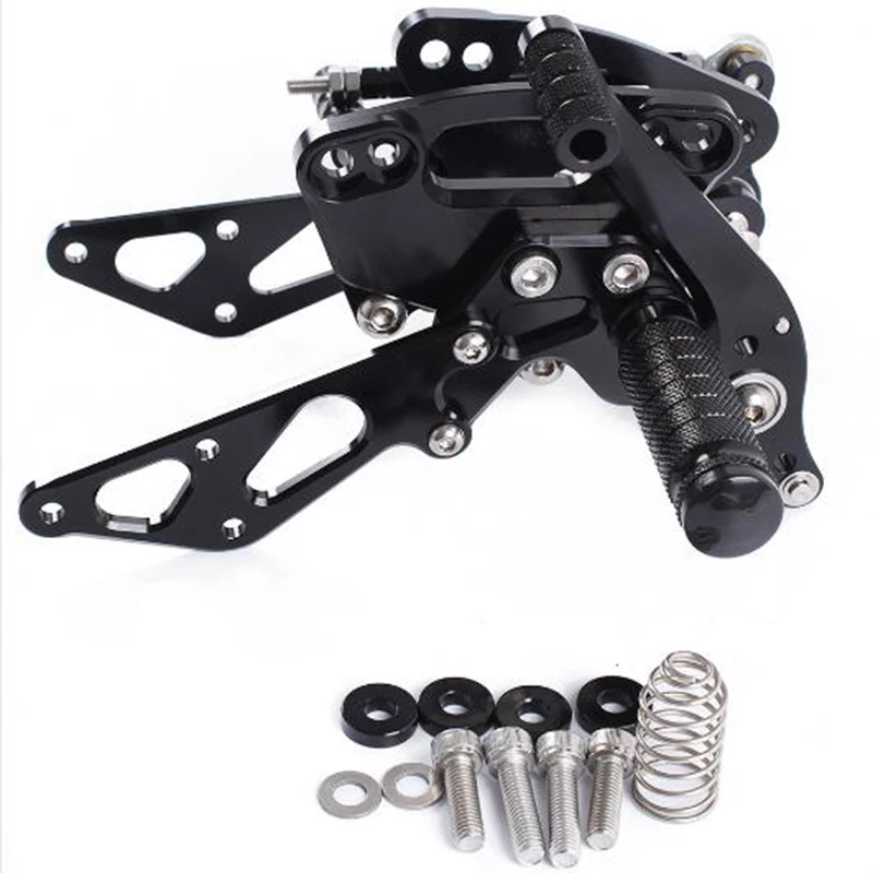 CNC aluminum alloy motorcycle modified lift pedal assembly for Kawasaki Z1000 Non-ABS 2010-2012 Rearset Foot Pegs
CNC aluminum alloy motorcycle modified lift pedal assembly for Kawasaki Z1000 Non-ABS 2010-2012 Rearset Foot Pegs
