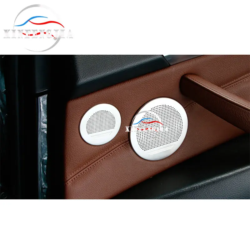 For BMW X5 X6 F15 F16 14-18 6PCS Steel Speaker Audio Ring Decoration Cover Trim 
For BMW X5 X6 F15 F16 14-18 6PCS Steel Speaker Audio Ring Decoration Cover Trim