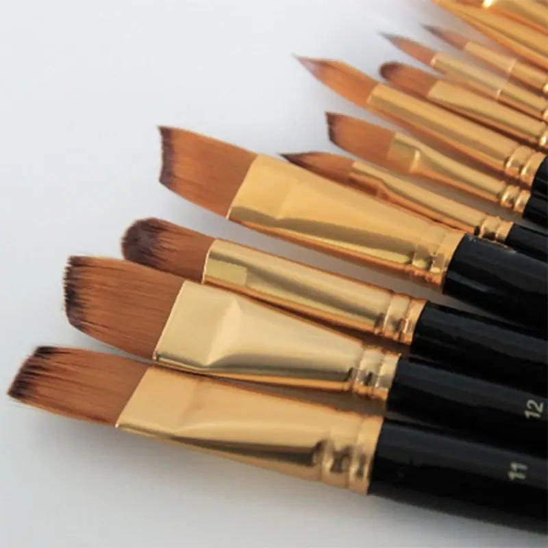 17pcs Watercolor Paint Brushes Set Nylon Hair Oil Painting Art Sponge Canvas Bag New
17pcs Watercolor Paint Brushes Set Nylon Hair Oil Painting Art Sponge Canvas Bag New