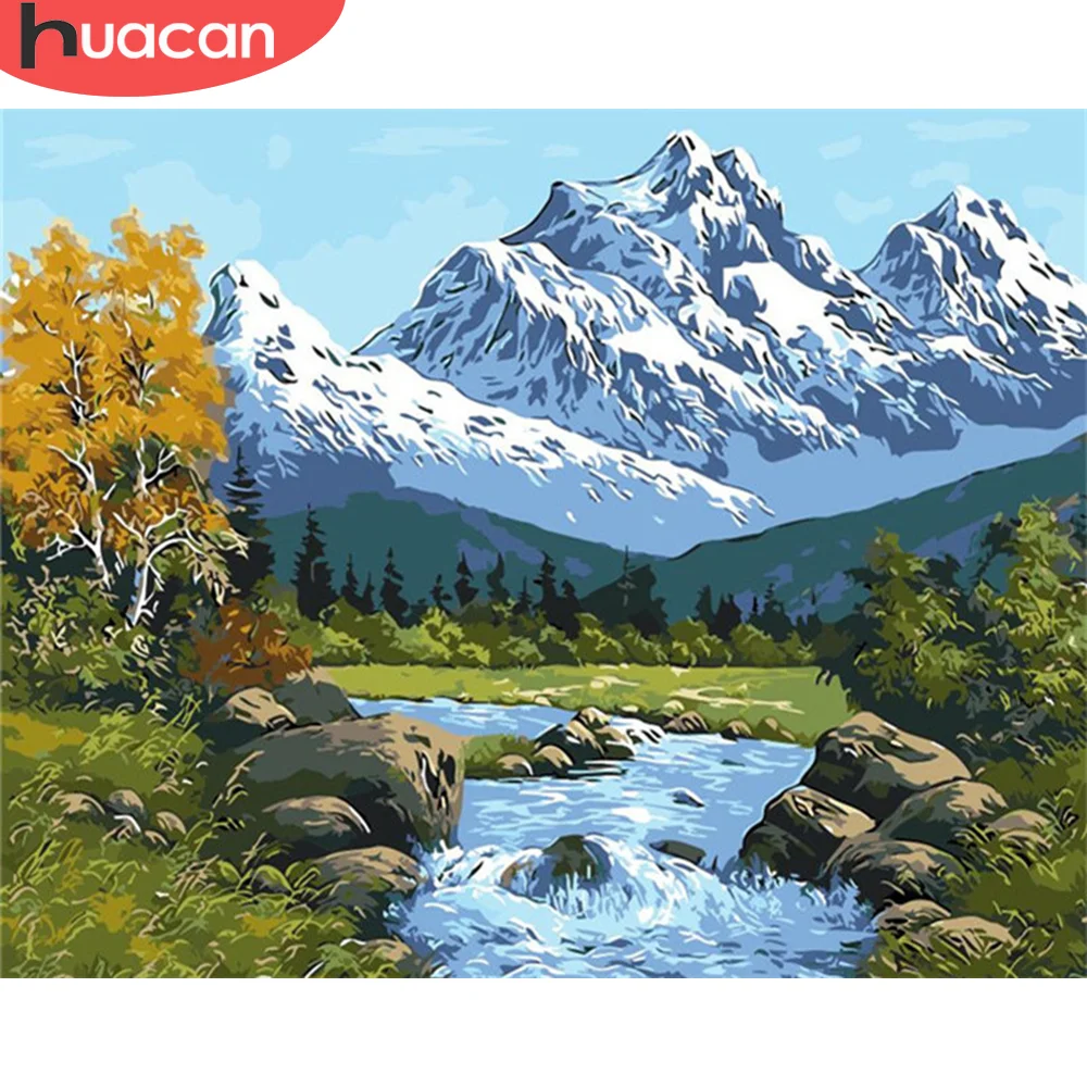 HUACAN Paint By Number River DIY Pictures By Numbers Scenery Kits Hand Painted Painting Art Drawing On Canvas Gift Home Decor
HUACAN Paint By Number River DIY Pictures By Numbers Scenery Kits Hand Painted Painting Art Drawing On Canvas Gift Home Decor