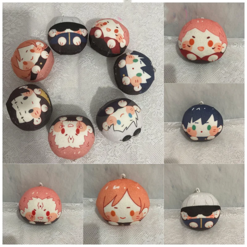 Hot Anime Jujutsu Keychains Kaisen Fushiguro Megumi Gojo Satoru Yuji Itadori Plush Dumpling Pendant Key Chain Father Day Gift
Hot Anime Jujutsu Keychains Kaisen Fushiguro Megumi Gojo Satoru Yuji Itadori Plush Dumpling Pendant Key Chain Father Day Gift
