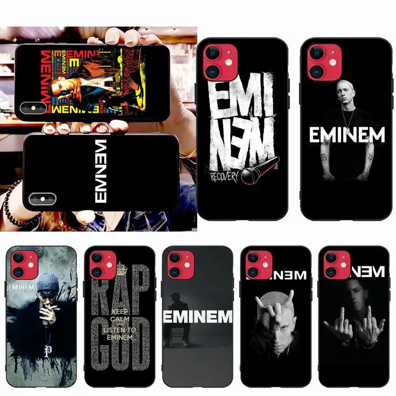 CUTEWANAN Rapper Eminem DIY Printing Phone Case cover Shell for iPhone 11 pro XS MAX 8 7 6 6S Plus X 5S SE 2020 XR case
CUTEWANAN Rapper Eminem DIY Printing Phone Case cover Shell for iPhone 11 pro XS MAX 8 7 6 6S Plus X 5S SE 2020 XR case