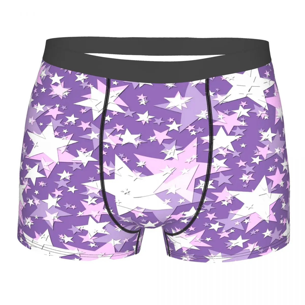 Mens Underwear Boxer Brief Pluple Cute Star Pentagram Personalized Adult Teen Boys Underpants
Mens Underwear Boxer Brief Pluple Cute Star Pentagram Personalized Adult Teen Boys Underpants