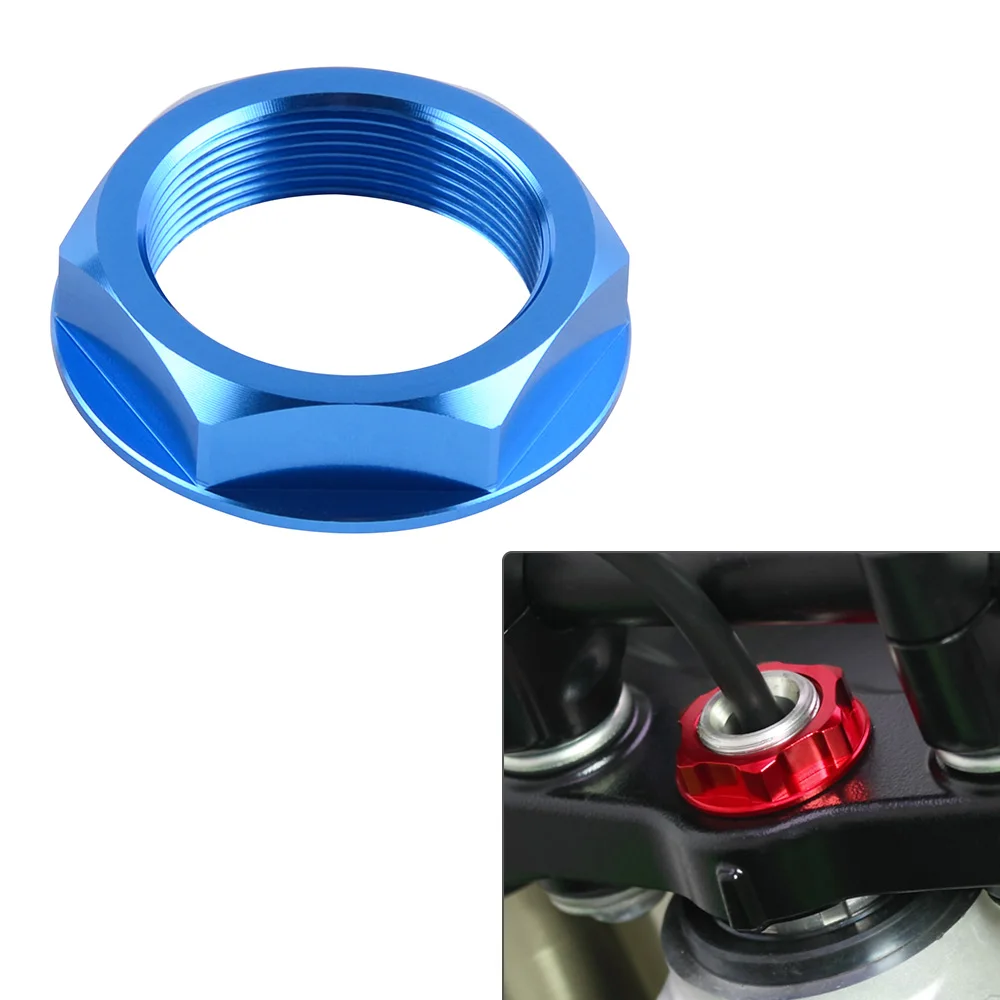 Motorcycle Steering Stem Nut Bolt Billet For Husqvarna TC250 TE250 WR125 For Honda CR 125R 250R CRF 250R 450R 250RX 450RX 250X
Motorcycle Steering Stem Nut Bolt Billet For Husqvarna TC250 TE250 WR125 For Honda CR 125R 250R CRF 250R 450R 250RX 450RX 250X