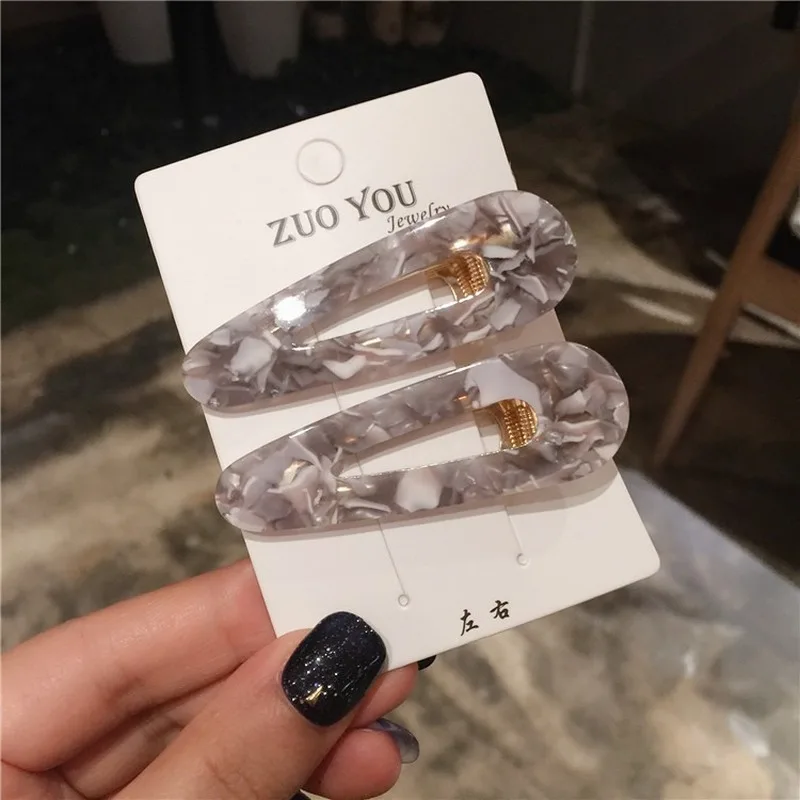 2 Pcs/set Acrylic Hollow Geometric Water Droplets Hair Clip Tin Foil Sequins Hairpins Barrettes Hair Accessories Fashion
2 Pcs/set Acrylic Hollow Geometric Water Droplets Hair Clip Tin Foil Sequins Hairpins Barrettes Hair Accessories Fashion
