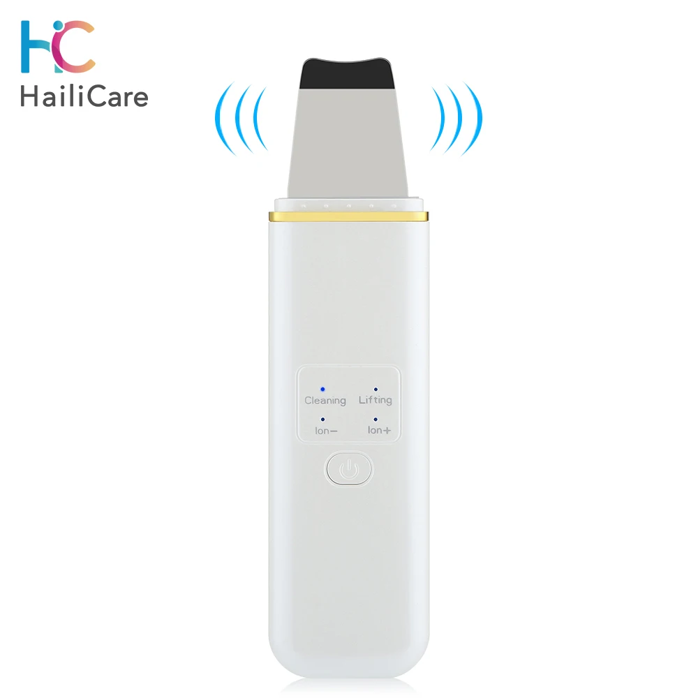 Ultrasonic Skin Scrubber Ultrasonic Facial Cleaner Blackhead Remover Peeling Shovel Cleaner Facial Massager Skin Care Tools
Ultrasonic Skin Scrubber Ultrasonic Facial Cleaner Blackhead Remover Peeling Shovel Cleaner Facial Massager Skin Care Tools