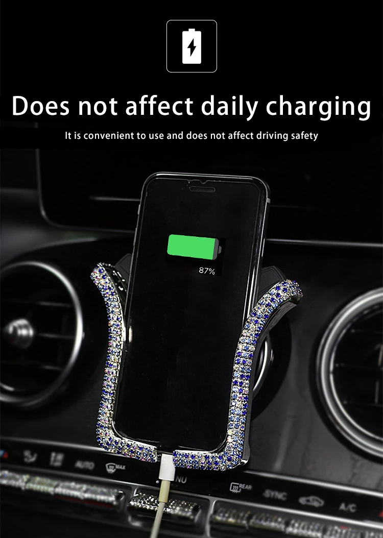 Universal Car Phone Holder with Bing Crystal Rhinestone Car Air Vent Mount Clip Cell Phone Holder for iPhone Samsung Car Holder
Universal Car Phone Holder with Bing Crystal Rhinestone Car Air Vent Mount Clip Cell Phone Holder for iPhone Samsung Car Holder