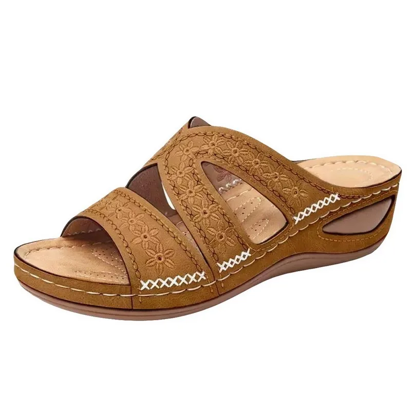 Summer Women Premium Orthopedic Open Toe Sandals Vintage Anti-slip Breathable Leather Casual Female Platform Retro Shoes
Summer Women Premium Orthopedic Open Toe Sandals Vintage Anti-slip Breathable Leather Casual Female Platform Retro Shoes