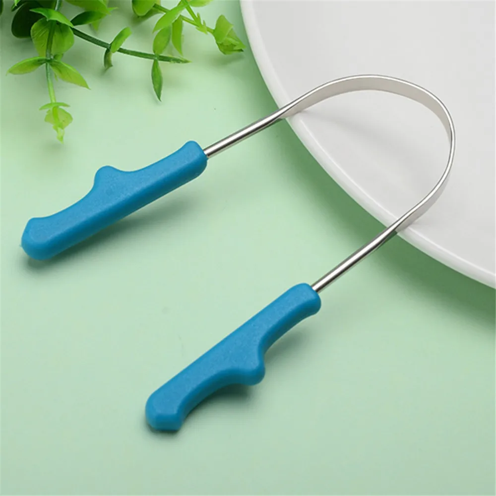 Professional Useful Tongue Scraper Cleaners Stainless Steel Oral Hygiene Brush Mouth Brush Reusable Fresh Breath Maker
Professional Useful Tongue Scraper Cleaners Stainless Steel Oral Hygiene Brush Mouth Brush Reusable Fresh Breath Maker