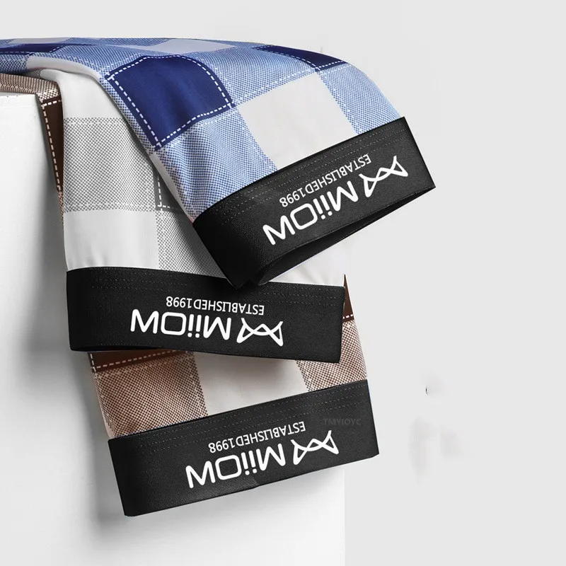 XiaoMi mijia Graphene Antibacterial Men's Cotton Underwear Breathable Skin-friendly Healthy Plaid Fashion Youth Boxer panties
XiaoMi mijia Graphene Antibacterial Men's Cotton Underwear Breathable Skin-friendly Healthy Plaid Fashion Youth Boxer panties