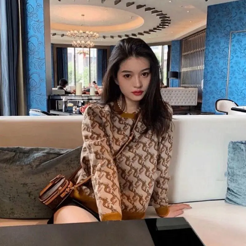 Fashion Outfits sweater women's 2020 autumn and winter loose foreign style wear sweater tide 
Fashion Outfits sweater women's 2020 autumn and winter loose foreign style wear sweater tide