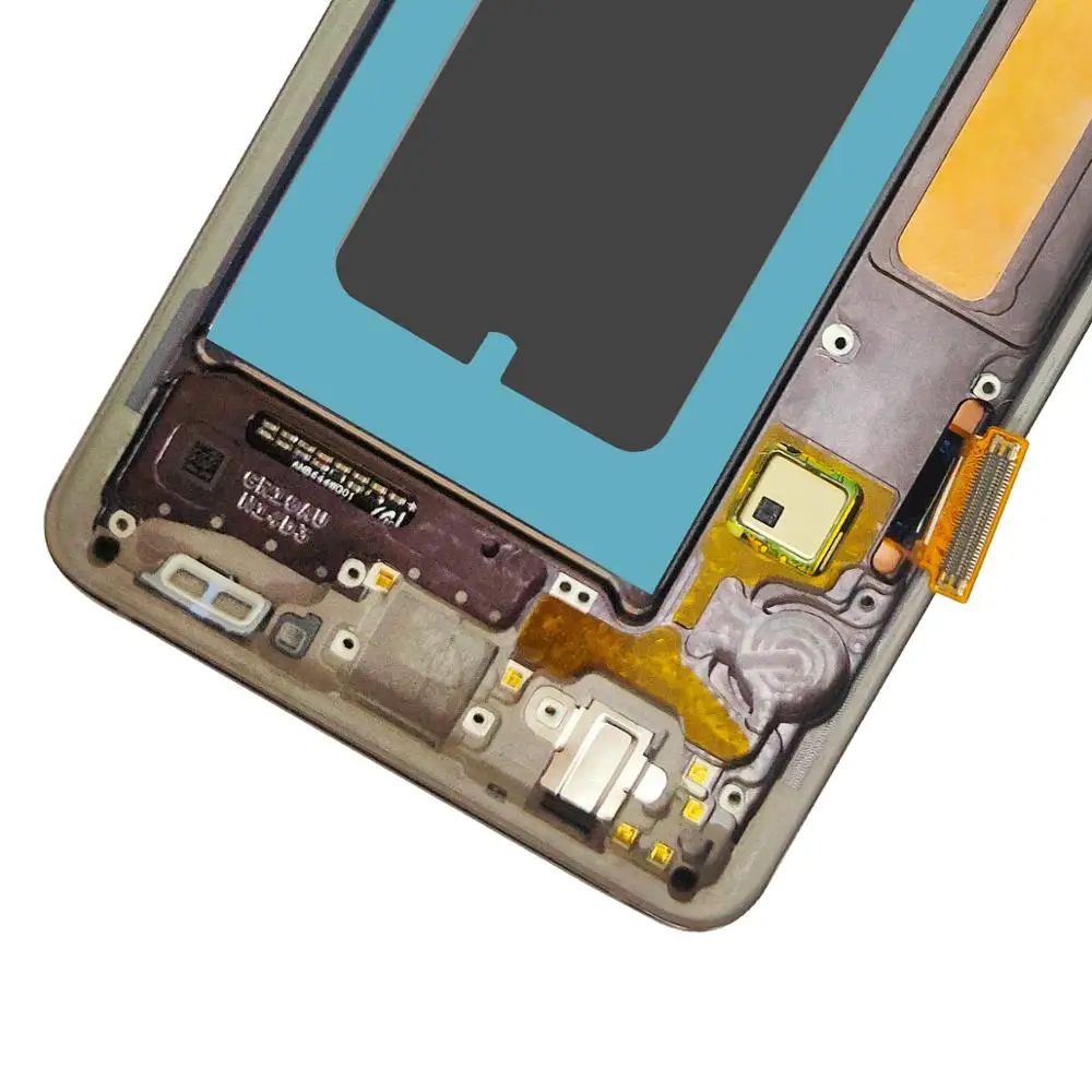 AAA+ Super AMOLED LCD Display For SAMSUNG Galaxy S10 G973F S10+ Plus G975F Touch Screen Digitizer Assembly With Frame | Мобильные