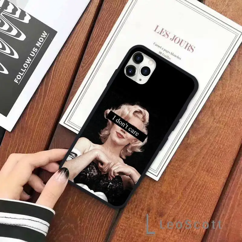 Sexy Girls Marilyn Monroe Phone Case for iPhone 11 12 pro XS MAX 8 7 6 6S Plus X 5S SE 2020 XR Soft silicone
Sexy Girls Marilyn Monroe Phone Case for iPhone 11 12 pro XS MAX 8 7 6 6S Plus X 5S SE 2020 XR Soft silicone