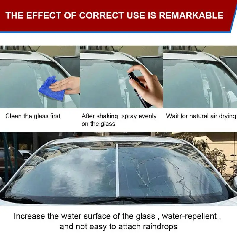50ml Car Windshield Glass Coating Agent Hydrophobic Repellent Car Rain Spray Water Supplies Cleaning
50ml Car Windshield Glass Coating Agent Hydrophobic Repellent Car Rain Spray Water Supplies Cleaning