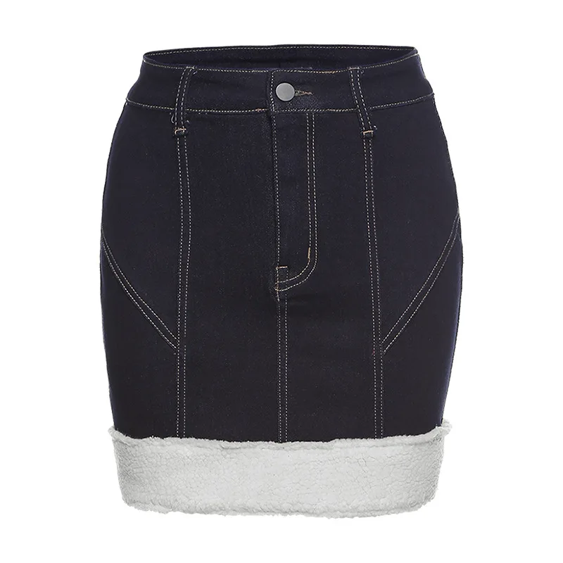 Kimutomo Fashion Patchwork Denim Skirt Women 2021 Spring Autumn Chic Ladies Solid Slim High Waist Bodycon Skirts Casual
Kimutomo Fashion Patchwork Denim Skirt Women 2021 Spring Autumn Chic Ladies Solid Slim High Waist Bodycon Skirts Casual