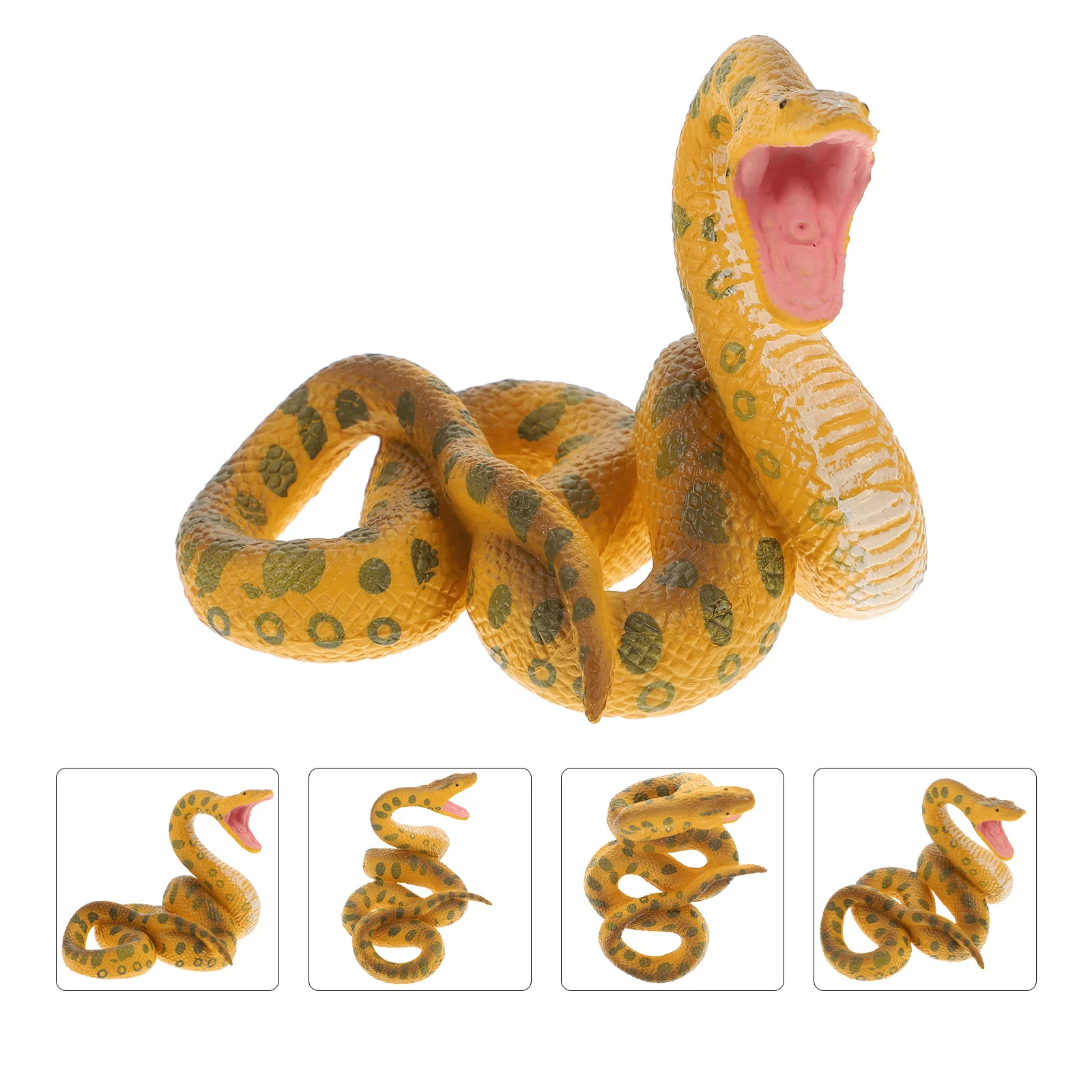 1 шт. высококлассная модель змеи маленькая фигурка боа реквизит для трюка |