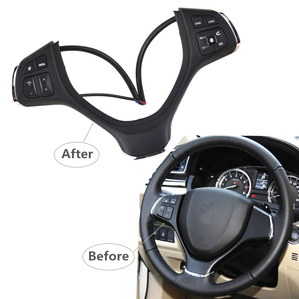 Phone Cruise Control steering wheel switch For Suzuki Vlivo Vitara S-cross
Phone Cruise Control steering wheel switch For Suzuki Vlivo Vitara S-cross