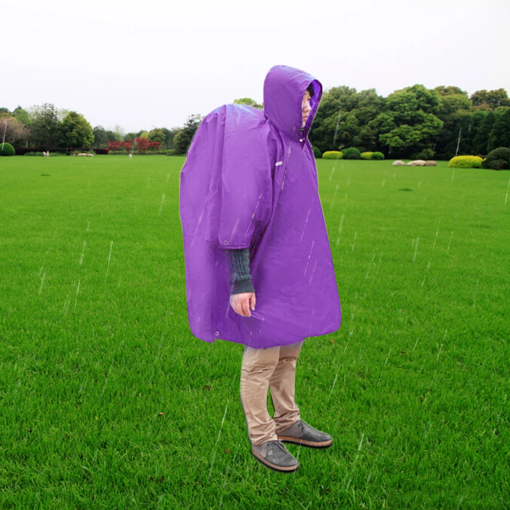 Multi-function Unisex Raincoat Backpack Raincover Poncho Picnic Ground Mat Durable Rainwear For Outdoor Hiking Camping
Multi-function Unisex Raincoat Backpack Raincover Poncho Picnic Ground Mat Durable Rainwear For Outdoor Hiking Camping