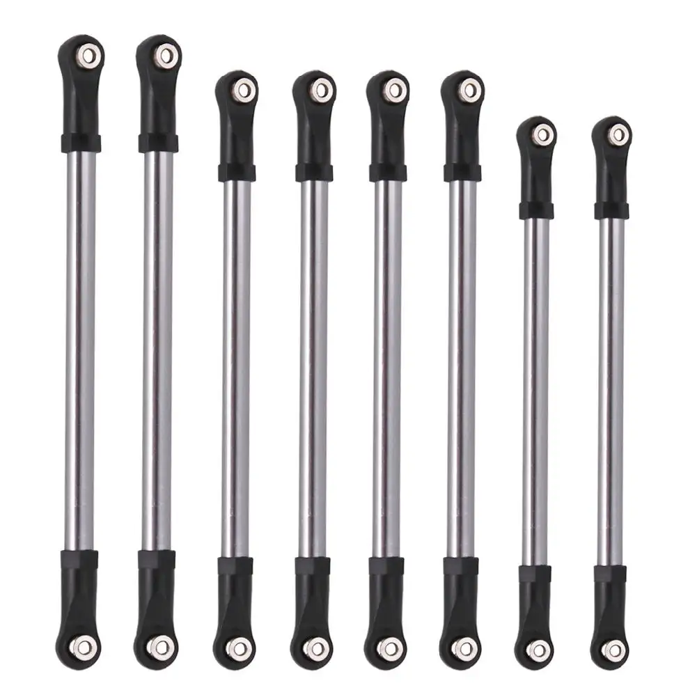 8Pcs Aluminum Alloy Chassis RC Link Rod Linkage Set 313MM Wheelbase For 1/10 AXIAL SCX10 RC Crawler Car 90046 90047
8Pcs Aluminum Alloy Chassis RC Link Rod Linkage Set 313MM Wheelbase For 1/10 AXIAL SCX10 RC Crawler Car 90046 90047