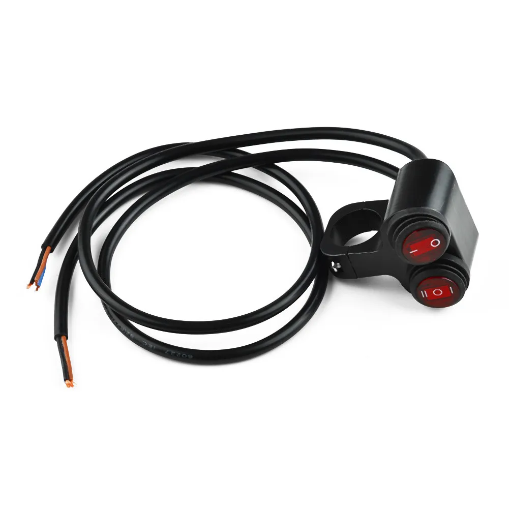 1PC Waterproof Handlebar Light Switch Motorcycle ATV Dual Button 7/8" Refit Headlight Red Light 2 Way Switch
1PC Waterproof Handlebar Light Switch Motorcycle ATV Dual Button 7/8" Refit Headlight Red Light 2 Way Switch