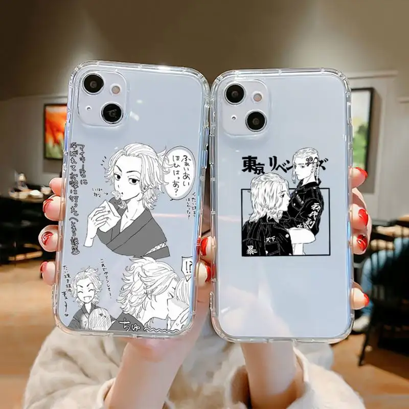 Japan Anime Tokyo Revengers Phone Case Transparent soft For iphone 12 11 13 7 8 6 s plus x xs xr pro max mini
Japan Anime Tokyo Revengers Phone Case Transparent soft For iphone 12 11 13 7 8 6 s plus x xs xr pro max mini