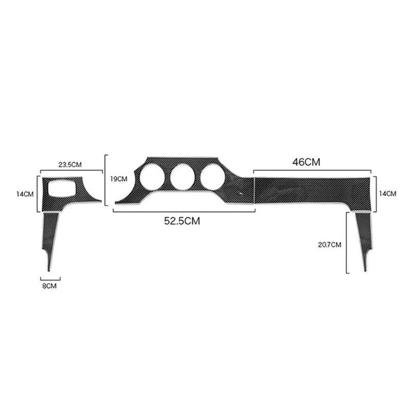 for Ford Mustang Mustang (2015-2019) Car Interior Carbon Fiber Mustang Dashboard Panel Set
for Ford Mustang Mustang (2015-2019) Car Interior Carbon Fiber Mustang Dashboard Panel Set